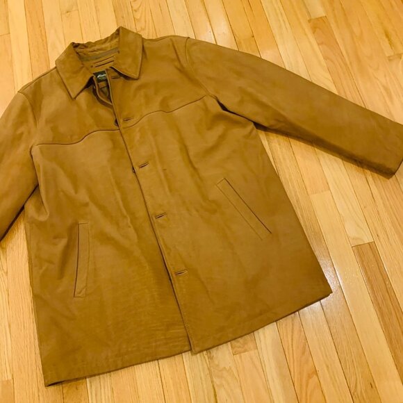 Vintage Eddie Bauer Calf Leather Field Jacket - Picture 3 of 14
